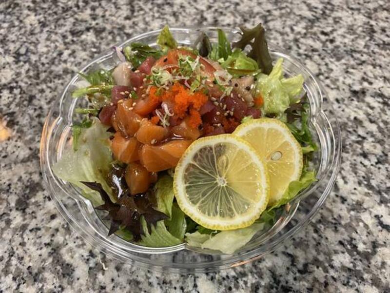 Sashimi Salad